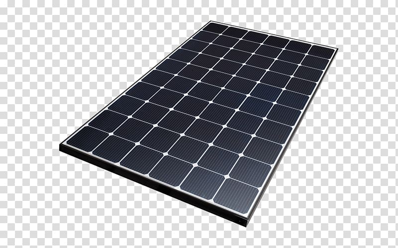 Solar Panels Solar power LG Electronics LG Corp voltaic system, solar panel transparent background PNG clipart