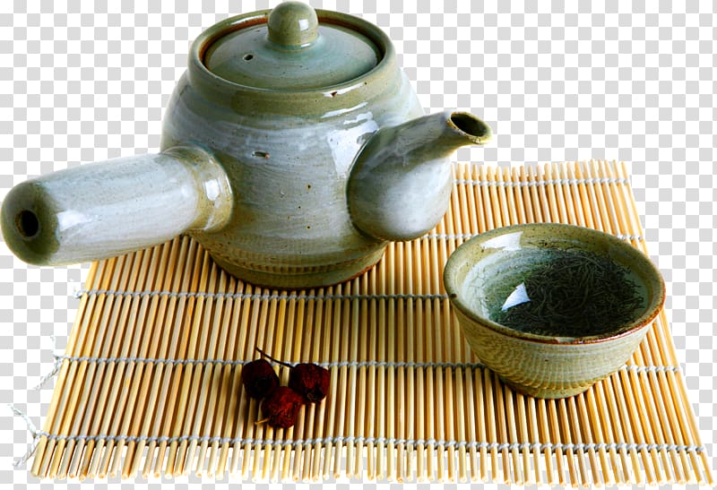 Teapot Oolong Anhua County Ceramic, Tea tea black tea material transparent background PNG clipart