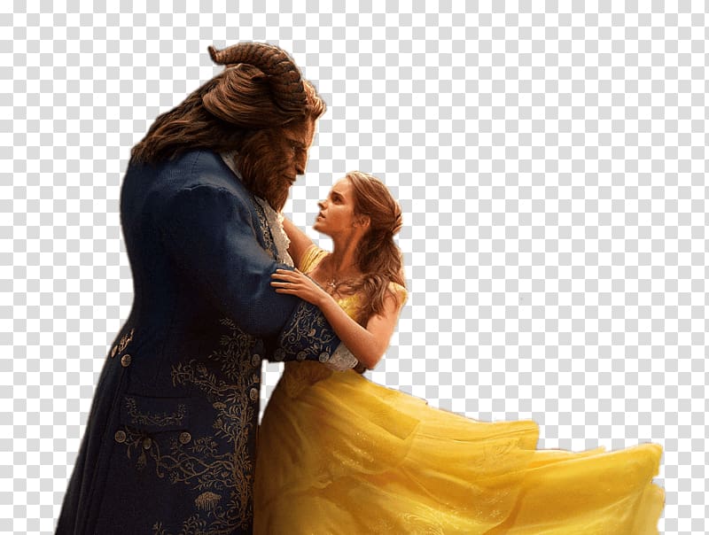 Beauty and the Beast Belle and Beast, Beauty and the Beast Dancing transparent background PNG clipart