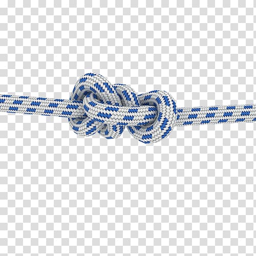 Cobalt blue Rope Knot, tie the knot transparent background PNG clipart