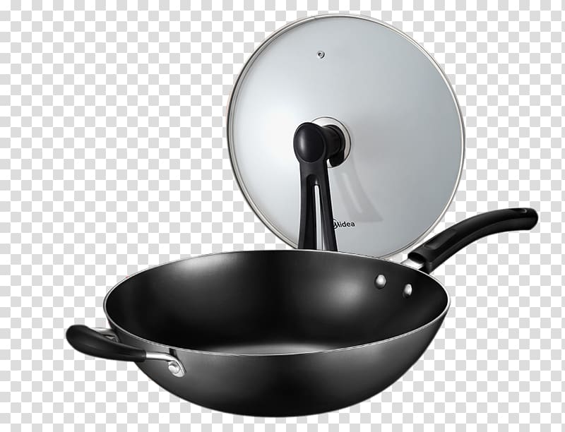 Cast-iron cookware Cast iron Pots Wok, Traditional uncoated cast iron cookware transparent background PNG clipart
