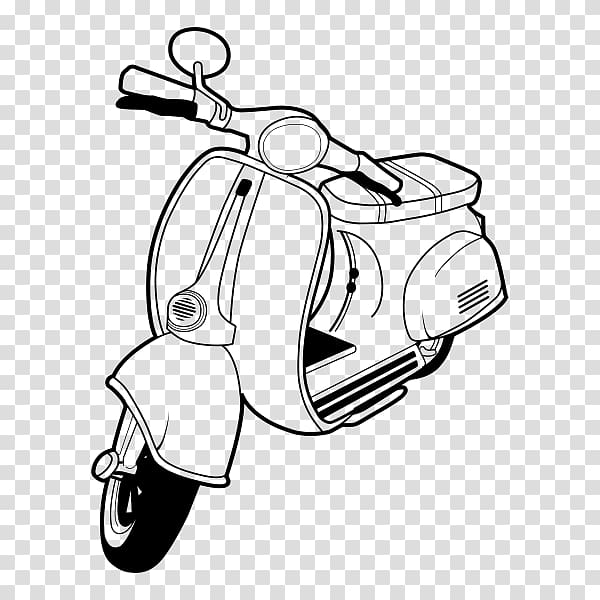 Scooter Piaggio Vespa Motorcycle Lambretta, scooter transparent background PNG clipart
