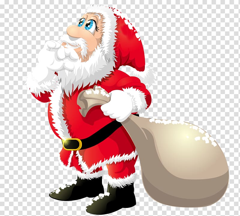 Santa Claus , Santa Claus Christmas , Cute Santa Claus transparent background PNG clipart