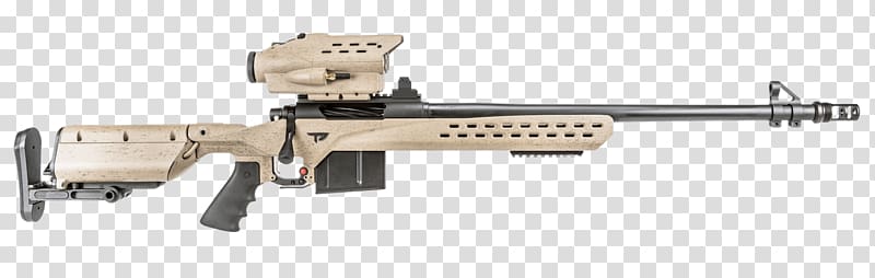 Assault rifle .338 Lapua Magnum Sniper rifle Firearm TrackingPoint, assault rifle transparent background PNG clipart