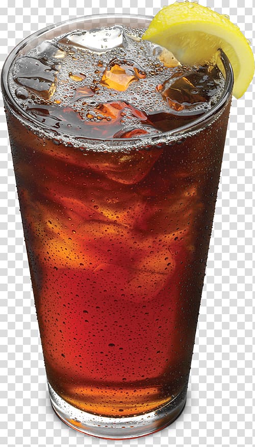 Rum and Coke Long Island Iced Tea Fizzy Drinks, iced tea transparent background PNG clipart