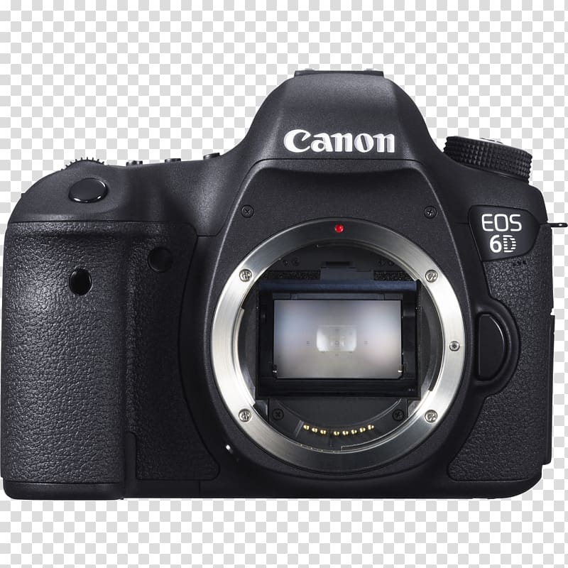 Canon EOS 6D Mark II Full-frame digital SLR Camera, Canon EOS 6D transparent background PNG clipart