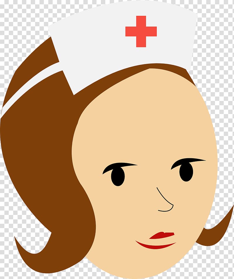 Nursing Nurse\'s cap , red cross transparent background PNG clipart