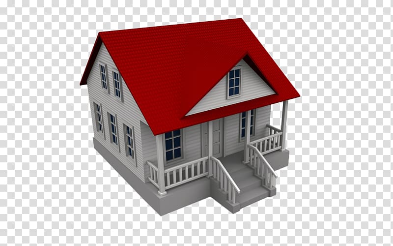 House 3D computer graphics Building 3D modeling, 3D house transparent background PNG clipart