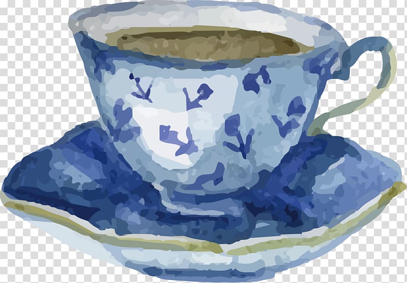 Watercolor painting Drawing, Coffee transparent background PNG clipart
