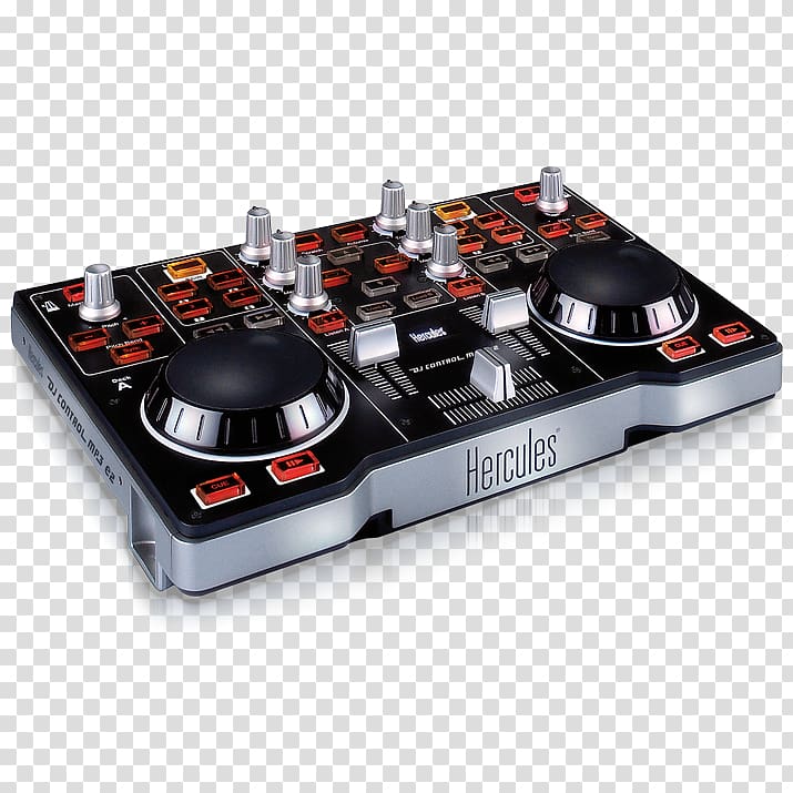 DJ controller Audio Mixers Disc jockey VirtualDJ DJ mixer, vestax controller transparent background PNG clipart