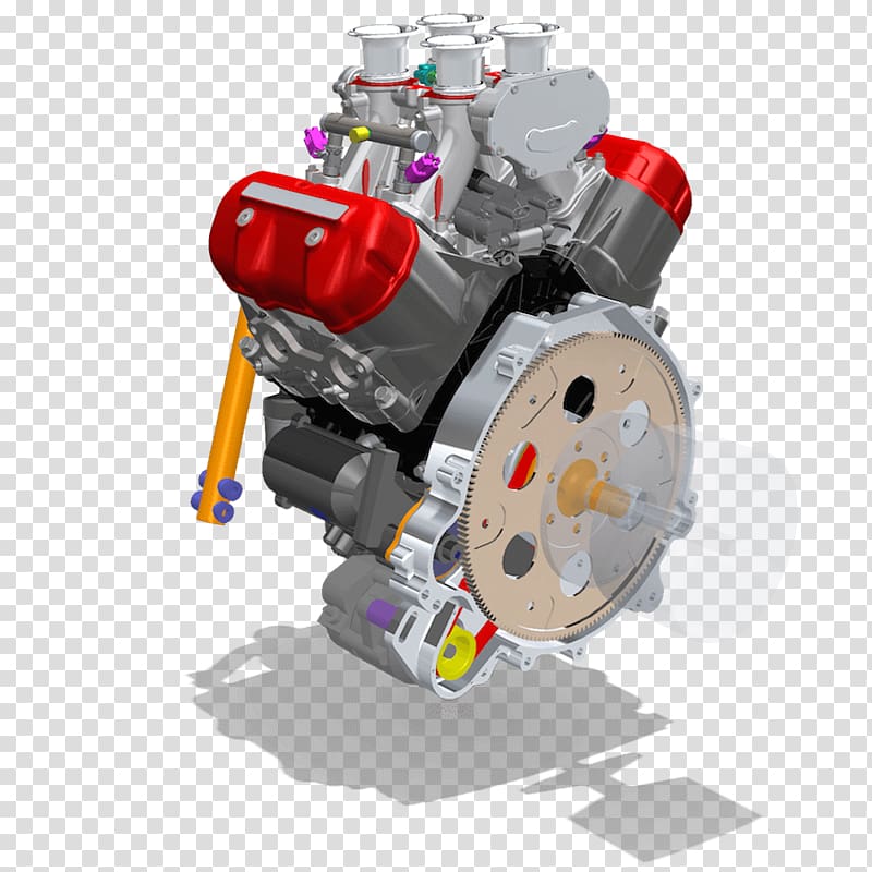 V4 engine Motus MST Motorcycle engine, quick car transparent background PNG clipart