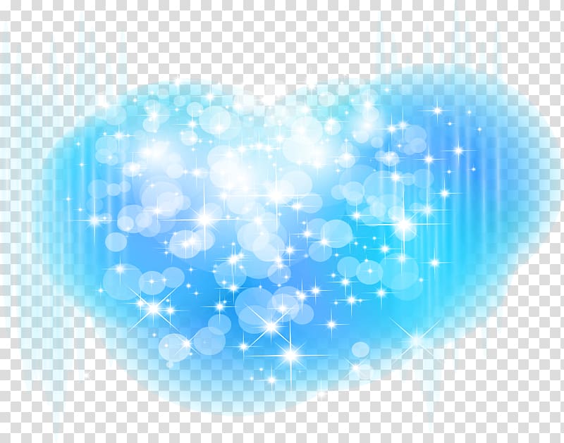 dream blue effect element transparent background PNG clipart
