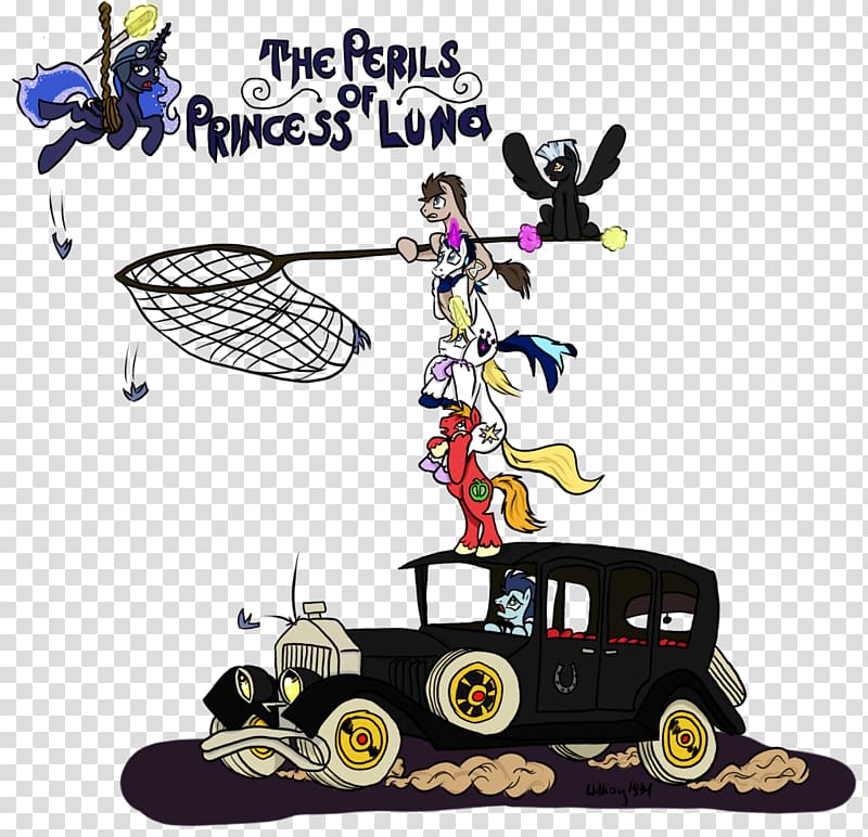 Armour Princess Luna Thunderlane, Wacky Races transparent background PNG clipart