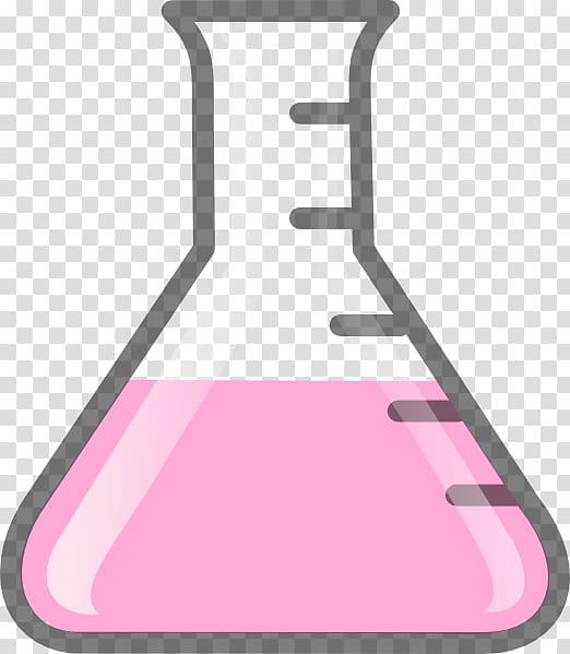 Laboratory Flasks Erlenmeyer flask Volumetric flask Beaker , flask transparent background PNG clipart