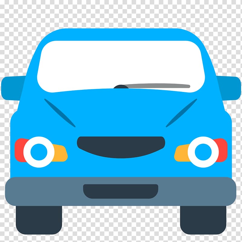 Car Emoji Text messaging SMS Vehicle, car transparent background PNG clipart