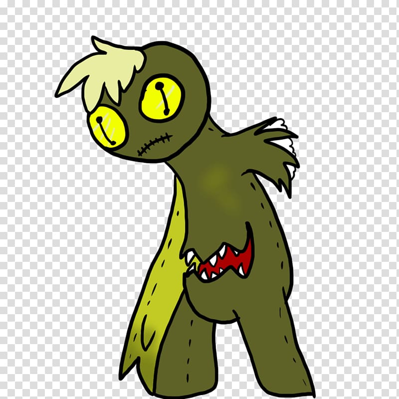 Tree Horse Cartoon , horror theme transparent background PNG clipart