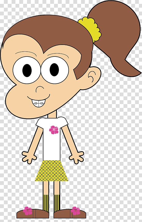 Luan Loud Lisa Loud Character Nickelodeon Movies, others transparent background PNG clipart