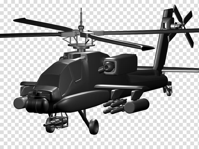 Helicopter rotor Radio-controlled helicopter Boeing AH-64 Apache Military helicopter, AH 64 transparent background PNG clipart