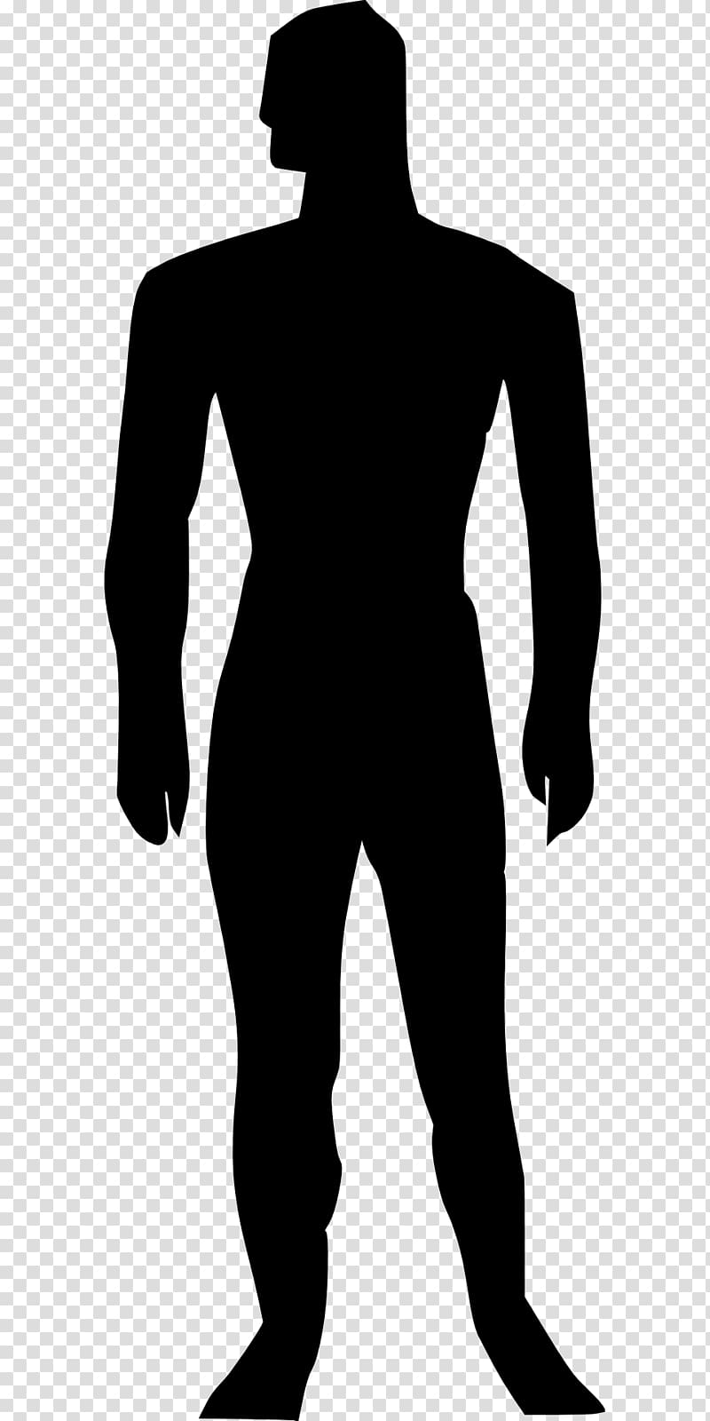 Human body Homo sapiens Human figure Silhouette , man silhouette transparent background PNG clipart