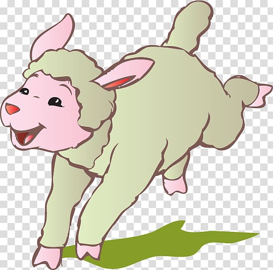Cat Dog Sheep Cartoon , cartoon sheep transparent background PNG clipart