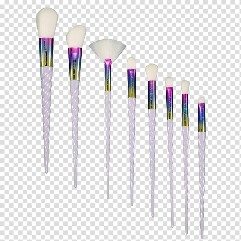 Makeup brush Kabuki brush wet n wild Unicorn Highlighting Brush Cosmetics, hair transparent background PNG clipart