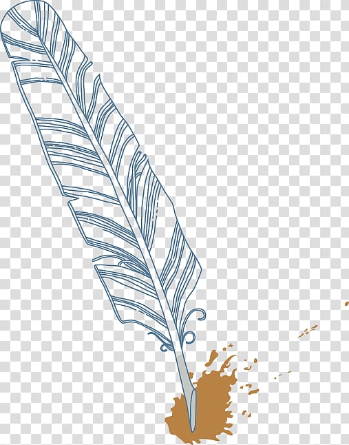 Feather Quill, Feathers transparent background PNG clipart