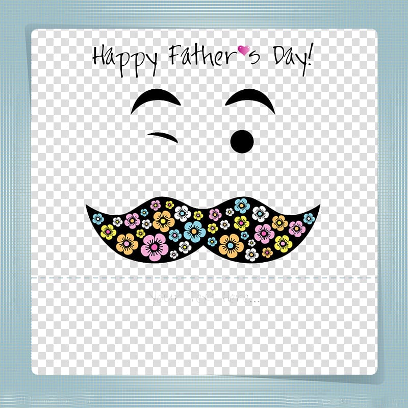 happy father's day text screenshot, Parents Day Mothers Day Illustration, Father\'s Day transparent background PNG clipart