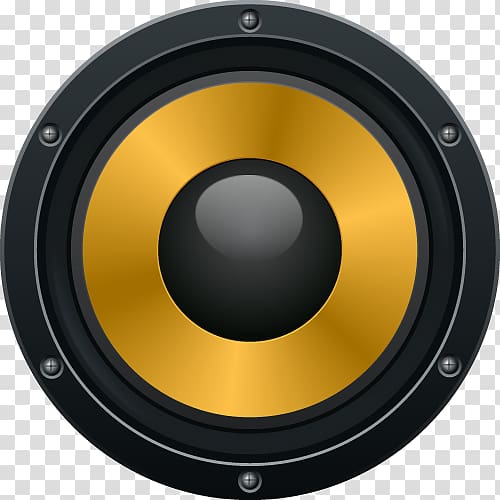 Audio speakers transparent background PNG clipart