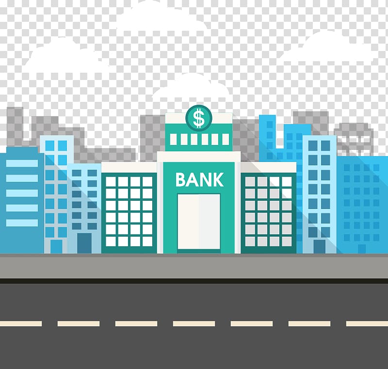 green bank building illustration, The History of Banking: The History of Banking and How the World of Finance Became What It Is Today The Oxford Handbook of Banking and Financial History Online banking, Creative buildings in the bank building transparent background PNG clipart