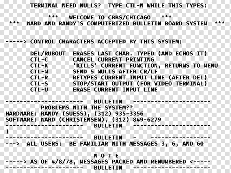 CBBS Document Bulletin board system UUCP, others transparent background PNG clipart