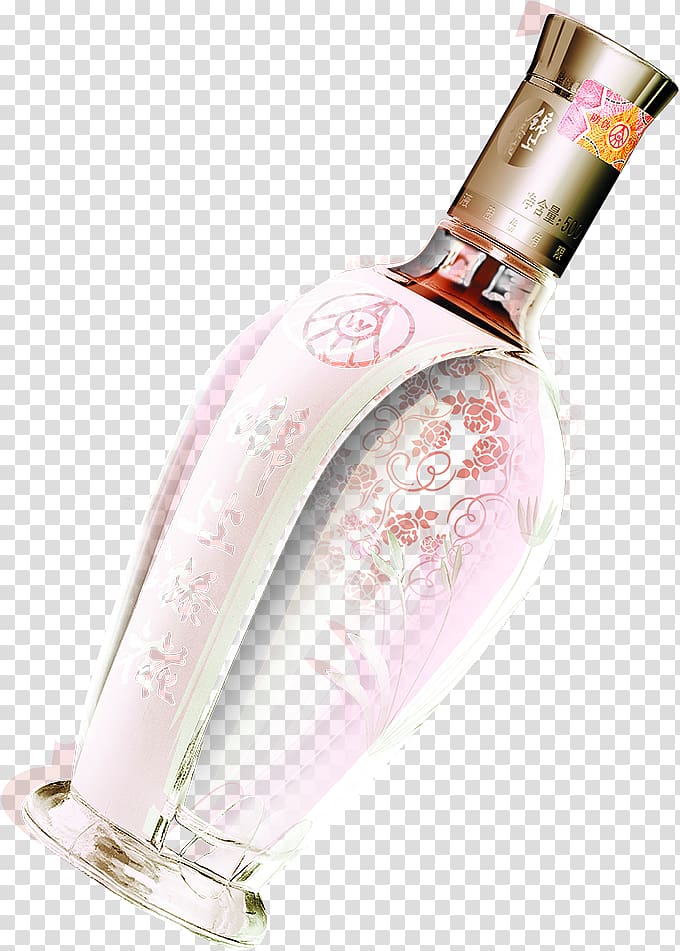 White wine Baijiu Bottle, bottle transparent background PNG clipart