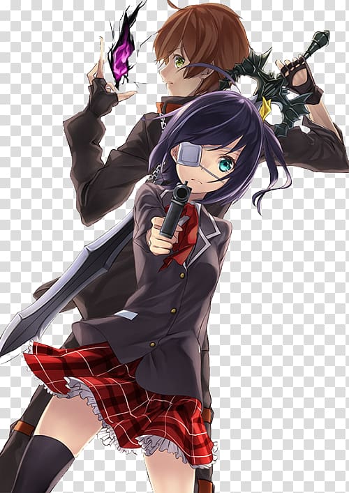 Love, Chunibyo & Other Delusions Anime Fan art Otaku, anime couple transparent background PNG clipart