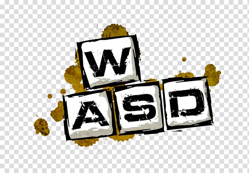 WASD text, WASD Computer keyboard Arrow keys Gamer, d transparent background PNG clipart