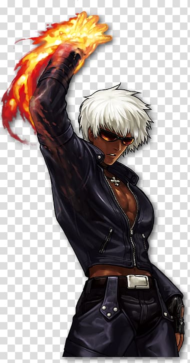 Iori Yagami KOF OL, male game character transparent background PNG