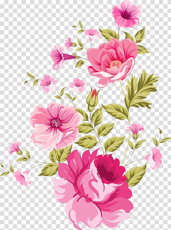watercolor flowers bloom transparent background PNG clipart