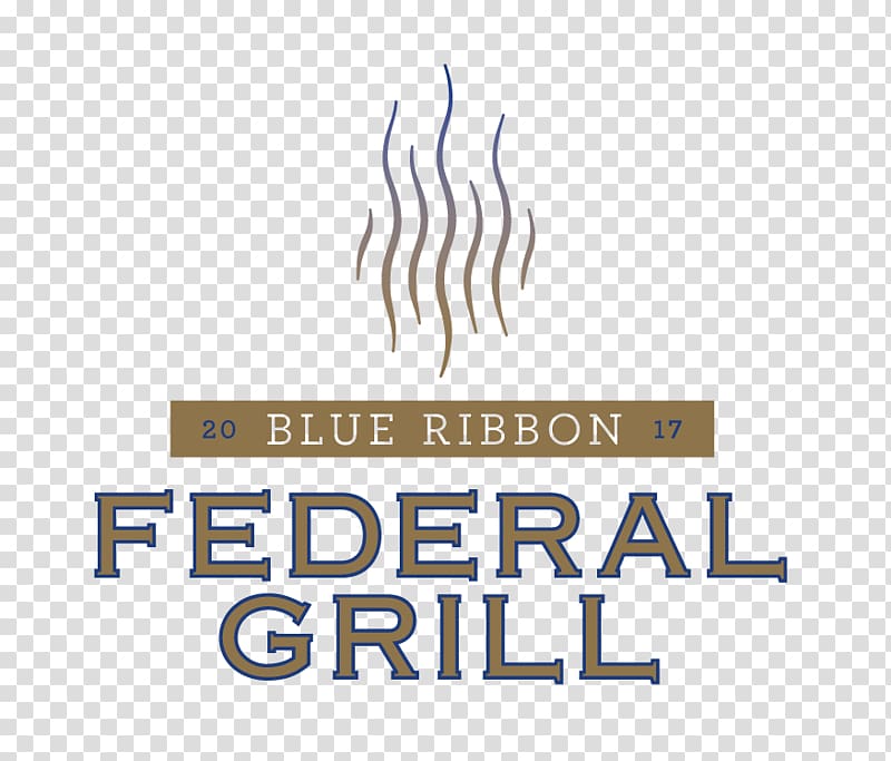 Logo Blue Ribbon Restaurants Blue Ribbon Federal Grill Barbecue, barbecue transparent background PNG clipart