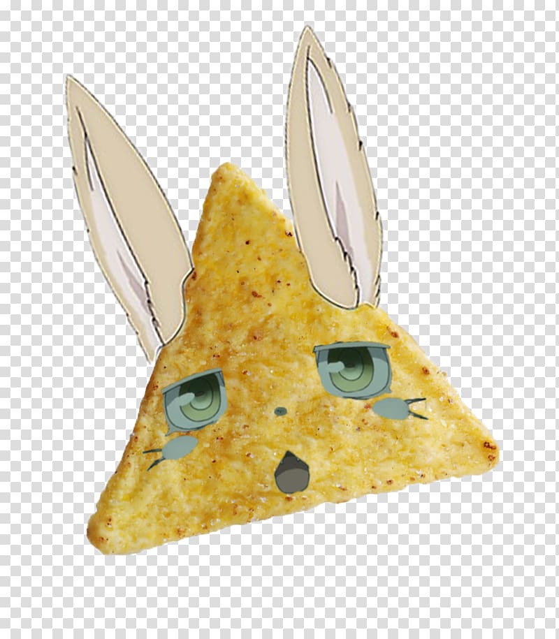 Nachos Hare Tortilla chip, made in abyss transparent background PNG clipart