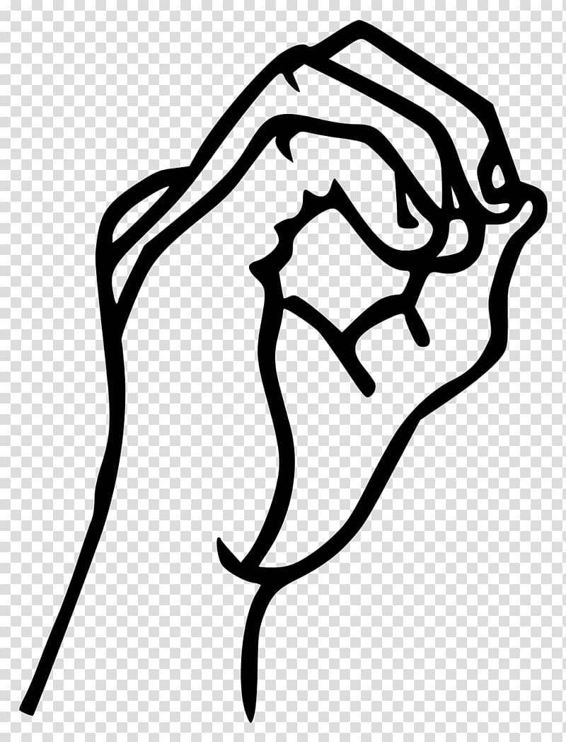 American Sign Language Fingerspelling O Wikipedia, o transparent background PNG clipart