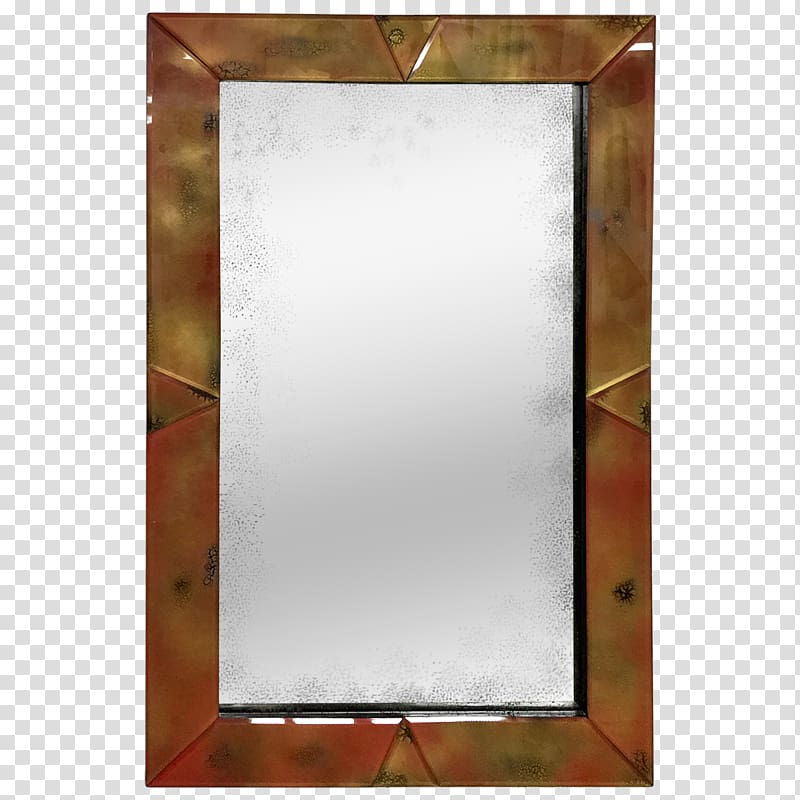 Mirror Glass Decorative arts Antique furniture Rectangle, mirror transparent background PNG clipart