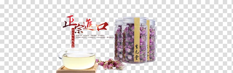 Flowering tea Chrysanthemum tea Poster Taobao, France Rosebuds transparent background PNG clipart