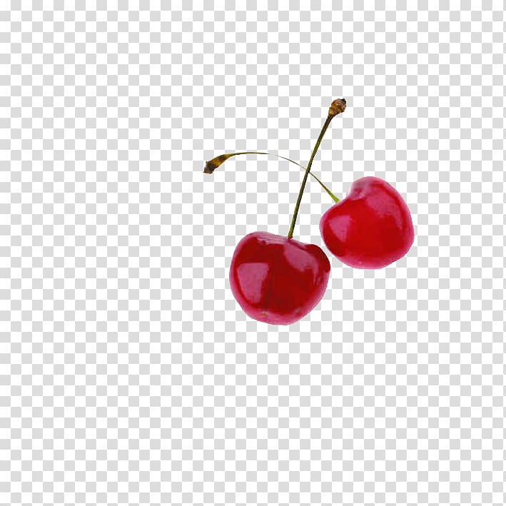 Ice cream Juice Sweet Cherry Fruit, Cherry transparent background PNG clipart