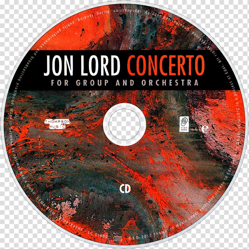 Compact disc Concerto for Group and Orchestra Music, others transparent background PNG clipart