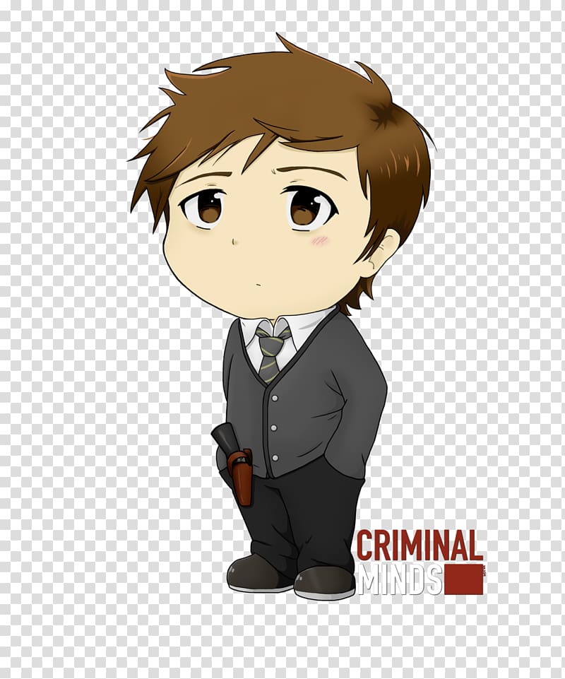 Spencer Reid Chibi Criminal Minds, Season 7 Drawing Art, criminal transparent background PNG clipart