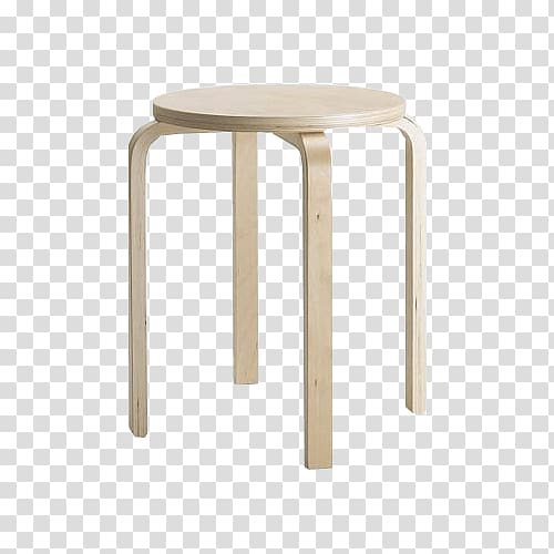 brown wooden bar stool, Ikea Stool transparent background PNG clipart