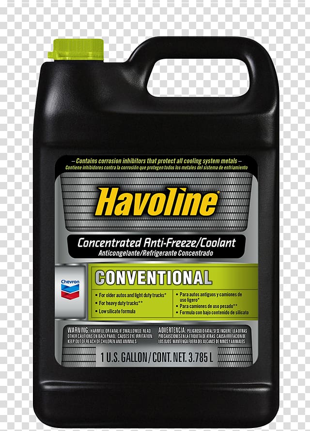 Chevron Corporation Antifreeze Havoline Охлаждающая жидкость Lubricant, anti freeze transparent background PNG clipart