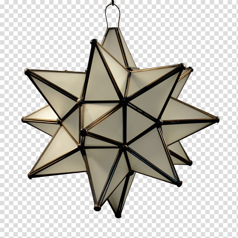 Lighting Mexico Talavera pottery Light fixture, hanging stars transparent background PNG clipart