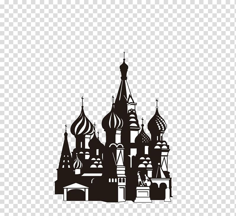 Moscow Architecture Sticker, castle transparent background PNG clipart