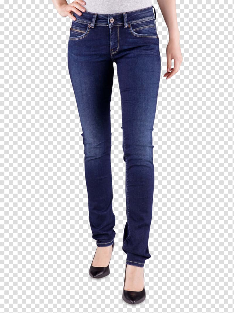 Jeans Slim-fit pants Denim Amazon.com Blue, jeans transparent background PNG clipart