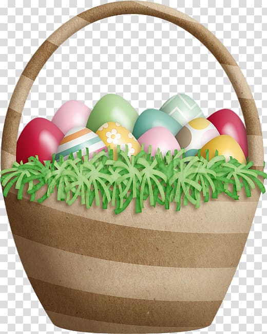 Food Gift Baskets Easter, Easter transparent background PNG clipart