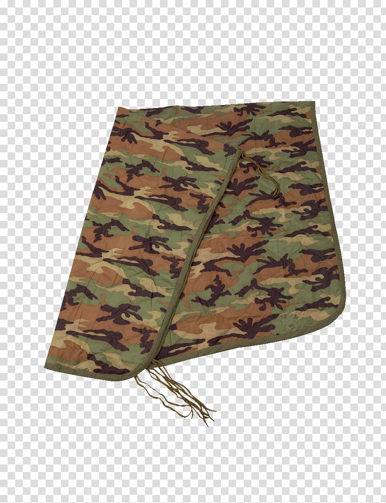 Military camouflage Poncho liner U.S. Woodland Clothing, military transparent background PNG clipart